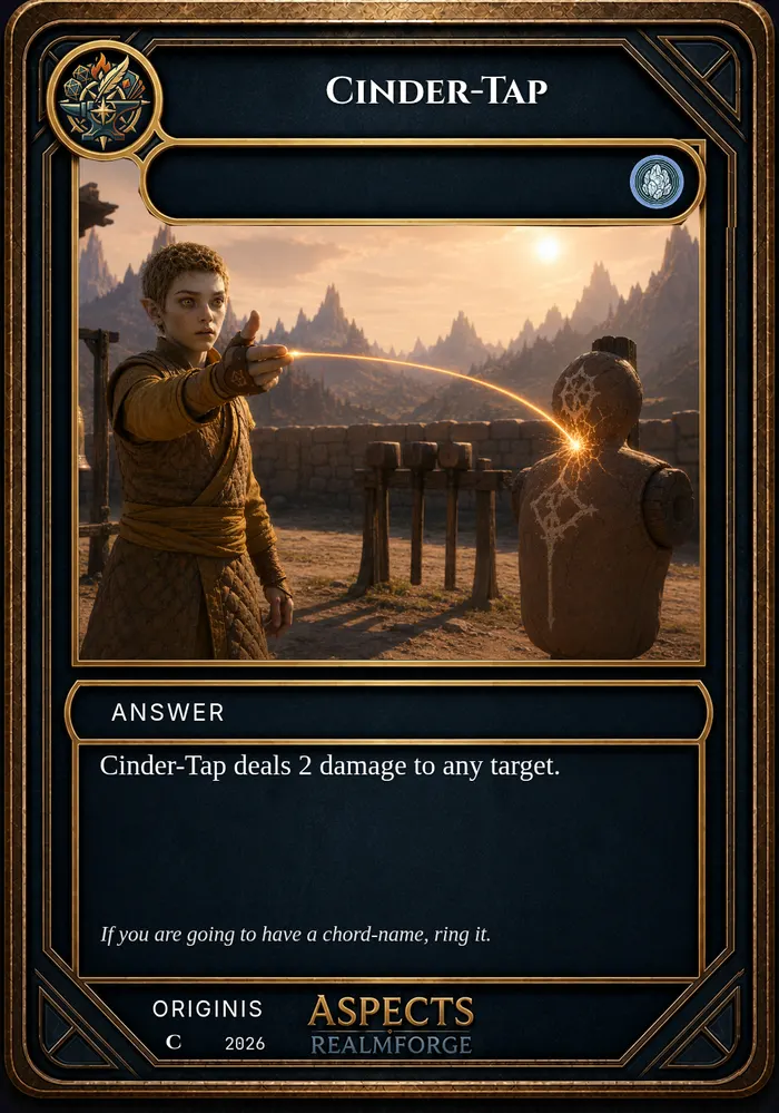 Cinder-Tap