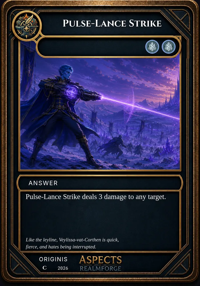 Pulse-Lance Strike