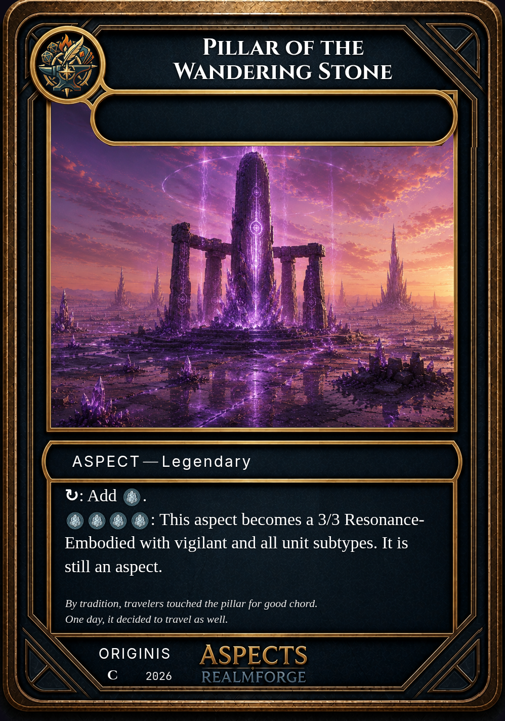 Pillar of the Wandering Stone