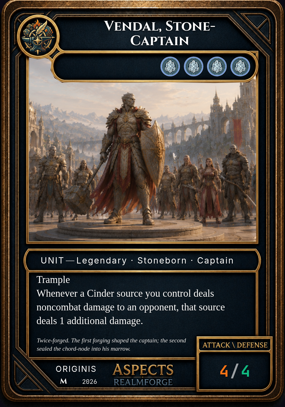 Vendal, Stone-Captain
